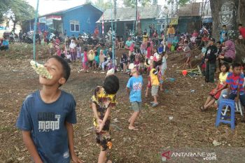 Di tengah pandemi, puluhan anak di Batang meriahkan HUT RI