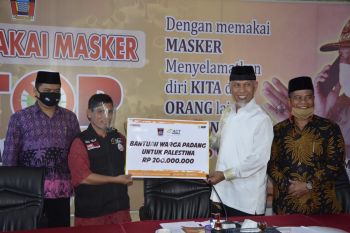 Warga Padang kumpulkan donasi Rp300 juta untuk Palestina dan Lebanon