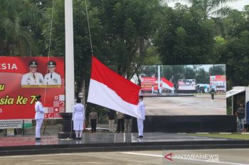 Sejuta masker warnai HUT Kemerdekaan ke-75 RI di Sultra