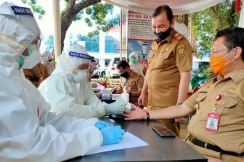 ASN Pemkot Bandarlampung jalani tes cepat massal