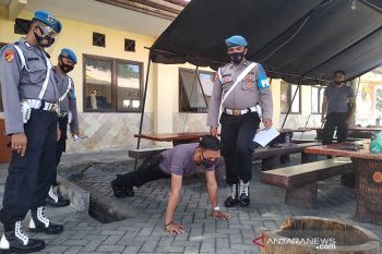 28 anggota Polda Aceh terjaring razia  karena tak pakai masker