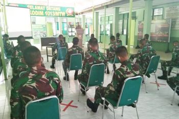 Bintara Kodim Muara Teweh dibekali tertib lalu lintas dan kamtibmas