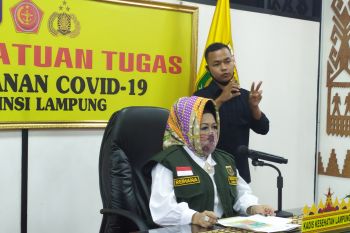 Kasus konfirmasi positif COVID-19 Lampung terus bertambah, kini totalnya menjadi 353