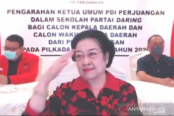 Megawati minta calon kepala daerah dari PDIP tiru kepemimpinan Jokowi