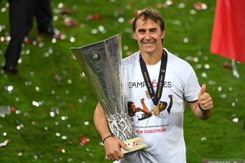 Lopetegui dedikasikan sukses Liga Europa untuk mendiang Puerta