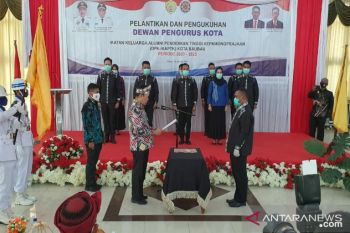 DPP IKAPTK Sultra lantik pengurus DPK-IKAPTK Baubau periode 2020-2025