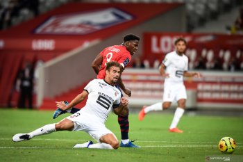 Lille ditahan imbang 1-1 tamunya Rennes