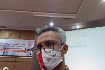 KPU Sumbar tegaskan pasangan calon tidak boleh bawa arak-arakan saat daftarkan diri