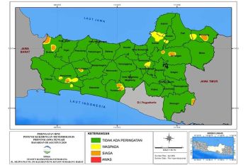 BMKG: Dua kecamatan di Banyumas berstatus siaga kekeringan