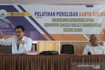IAIN Palu latih mahasiswa penerima bidikmisi menulis karya ilmiah