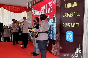 Polresta Banyumas luncurkan aplikasi  ojol khusus wanita