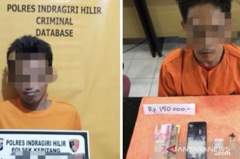 Miliki sabu dan ekstasi, dua warga Inhil diamankan di tempat berbeda