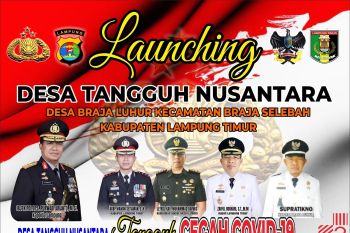 Desa Braja Luhur Lampung Timur diresmikan sebagai Desa Tangguh Nusantara