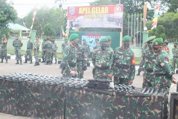Personel Kodim Muara Teweh siap amankan Pilkada 2020
