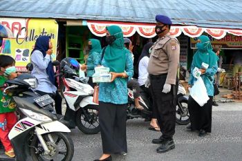 TP PKK Sukamara berpartisipasi tingkatkan disiplin masyarakat terhadap protokol kesehatan