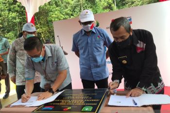 SKK Migas - PT CPI hibahkan jembatan Takuana penghubung Tahura Minas