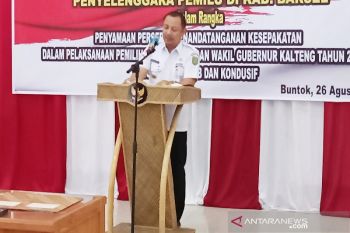 Bupati Barsel apresiasi komitmen bersama sukseskan Pilgub Kalteng