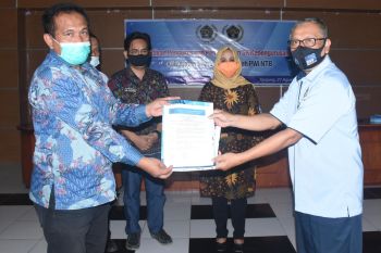 Kepengurusan PWI KLU resmi dilantik setelah sempat vakum