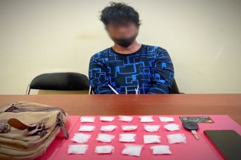 Polda Kalteng tangkap tersangka pemilik 95,65 gram sabu-sabu