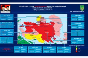 Kasus COVID-19 di Batam kian bertambah