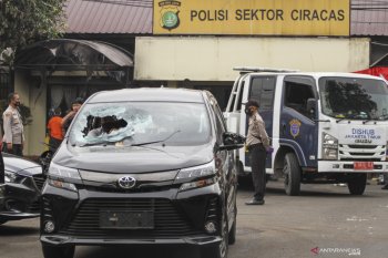Pencarian penganiaya terhadap Prada MI berujung perusakan Mapolsek Ciracas