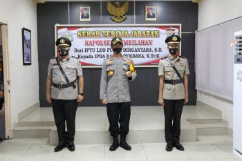 IPDA Raudo Perdana jadi Kapolsek Tembilahan