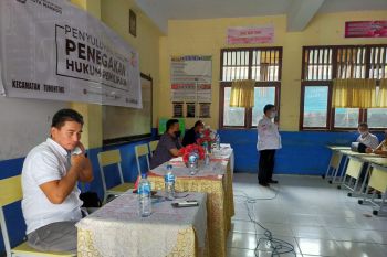 KPU Manado sosialisasi penegakkan hukum pemilihan di   Tumnting