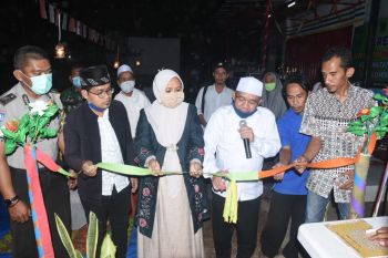 Bupati Lombok Utara meresmikan lapak bersama UMKM