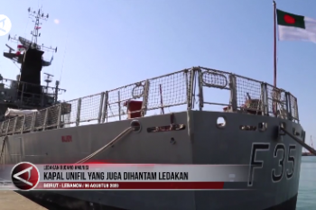 Kapal UNIFIL juga dihantam ledakan