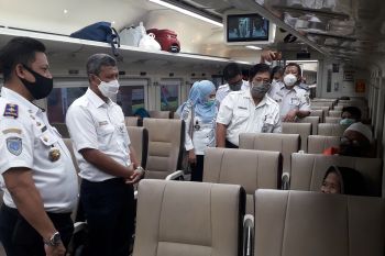 KA Kuala Stabas wajib disemprot disinfektan sebelum diberangkatkan