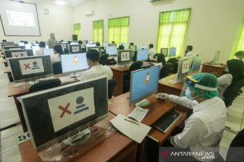 SKB CPNS Pemprov Kalteng berakhir, sembilan peserta tak hadir