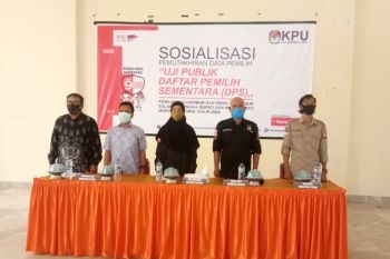 KPU Morut gelar uji publik Daftar Pemilih Sementara