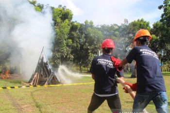 Satgas karhutla Sumsel tingkatkan patroli  darat dan udara