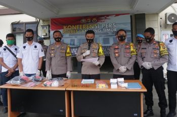 Polres Lampung Timur ungkap 75 kasus dalam Operasi Sikat Krakatau 2020