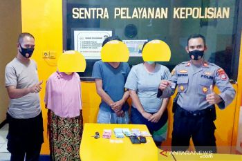 Polisi amankan empat terduga pelaku penyalahgunaan narkoba di Palu