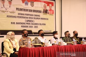 Bupati Bantaeng ajak pengurus APDESI pahami program pemerintah desa