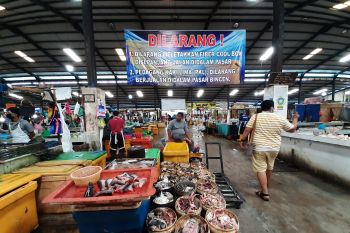 Pedagang pasar tradisional di Kepri tidak mau  pakai masker
