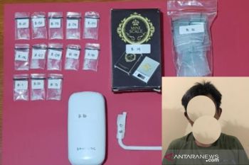 Polisi tangkap terduga pengedar narkoba di Pasar Tua Palu