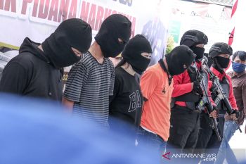 Polresta Mataram menelusuri aliran uang bandar sabu-sabu 3,3 kilogram