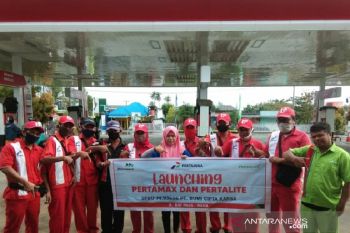 Pertamina menyalurkan Pertamax dan Pertalite di Kabupaten Muna