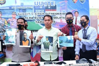 Polda Sumsel amankan warga lapas  rekam video porno
