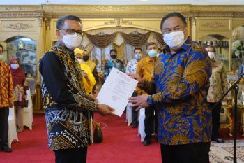 Nurdin Abdullah resmi jabat Ketua Persada Sulsel