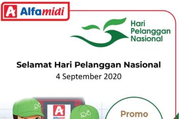 Alfamidi tebar promo spesial khusus member di Hari Pelanggan Nasional