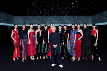 Giorgio Armani gelar pagelaran busana tanpa penonton