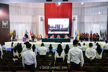 Wagub Sulsel beri motivasi belajar kepada maba Unhas
