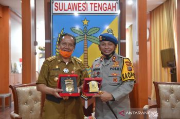 Polda Sulteng-Pemprov sinergi  jaga keamanan jelang Pilkada serentak
