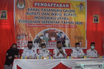 Pilkada Morut diikuti dua paslon, satu pendaftar ditolak