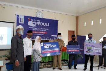 Kerjasama XL Axiata -- Askompsi peduli pendidikan, bantuan paket data internet gratis