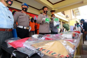 Rilis hasil operasi tumpas narkoba semeru
