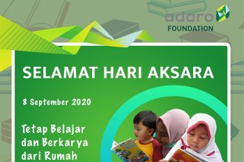 Peringatan Hari Aksara Internasional di masa Pandemi COVID-19 Belajar & Berkarya dari Rumah